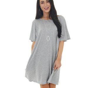 Lush Black Criss Cross Back Short Jersey Dress NWT - Size Small